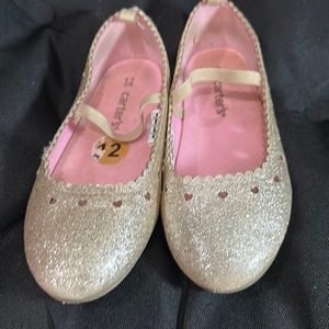 Kids shoes Gold Glitter. Great Condition Size 12